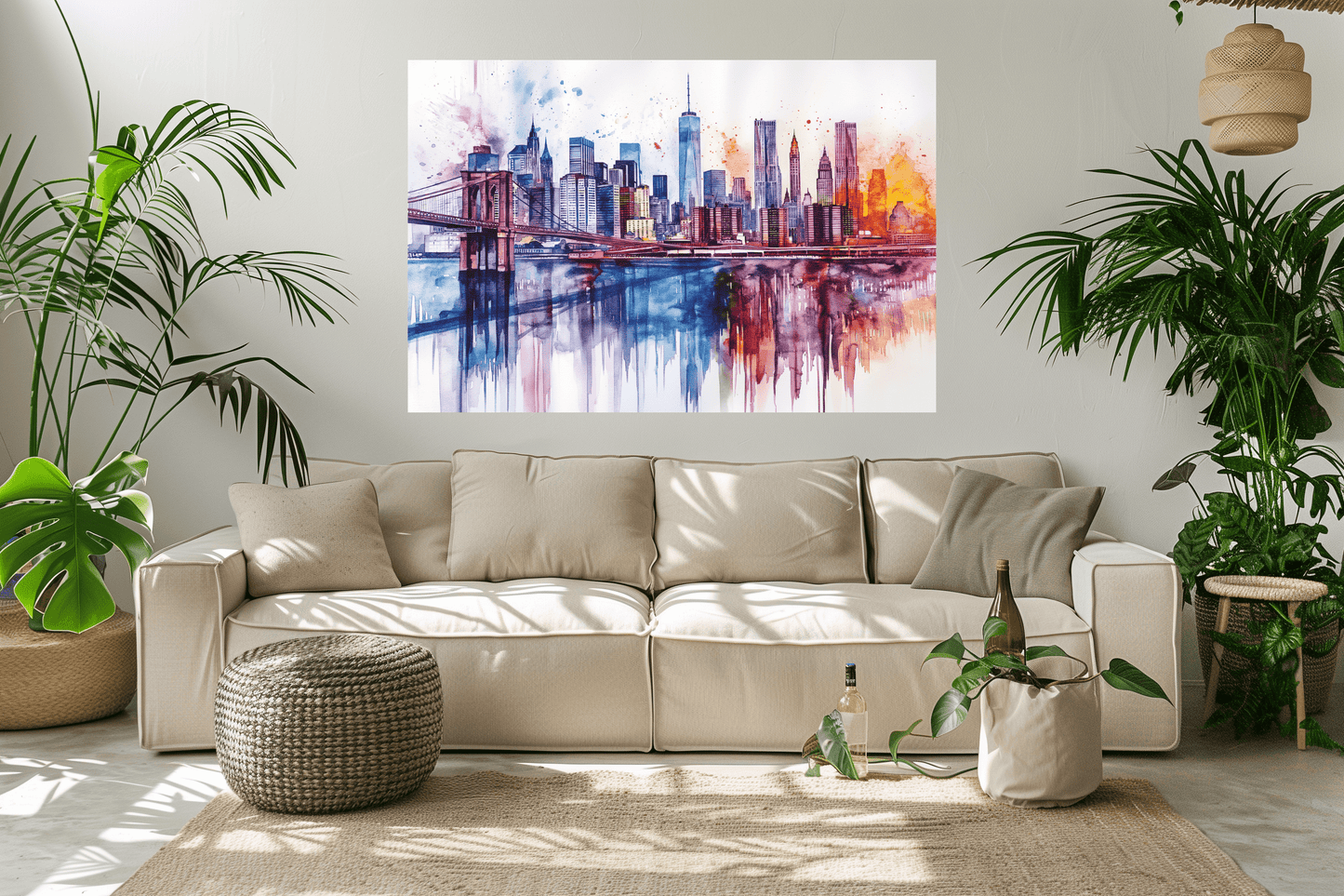 New York Skyline - Leinwand